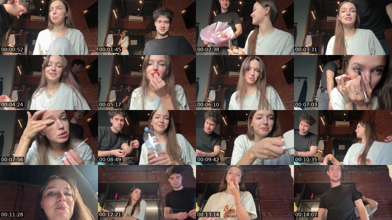 Contact-sheet preview of Arinkovv's Twitch recording