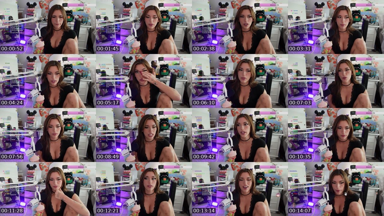 Contact-sheet preview of mole's Twitch recording