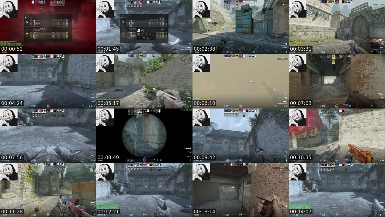 Contact-sheet preview of egokiller67's Twitch recording