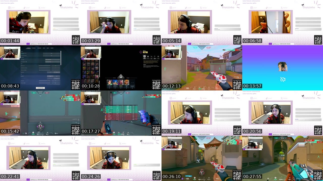 Contact-sheet preview of belsfpss's Twitch recording