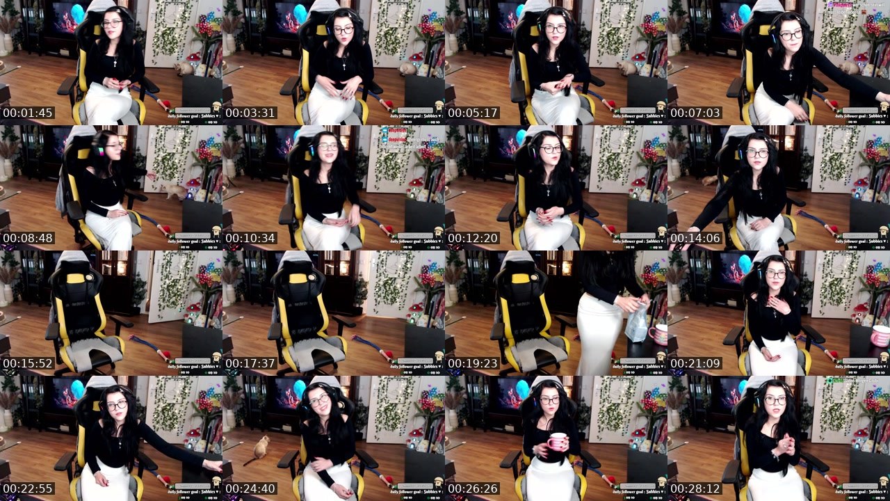 Contact-sheet preview of Grubenkaempferin's Twitch recording