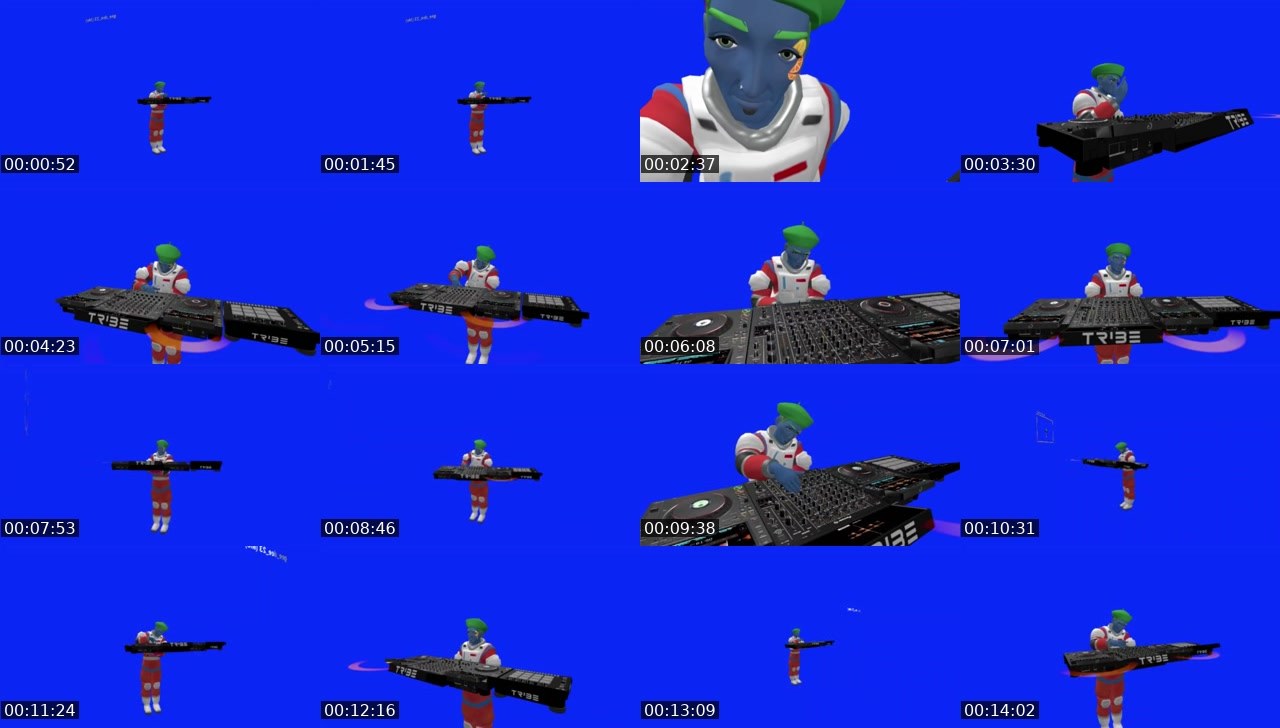 Contact-sheet preview of neonfunkinrussell's Twitch recording