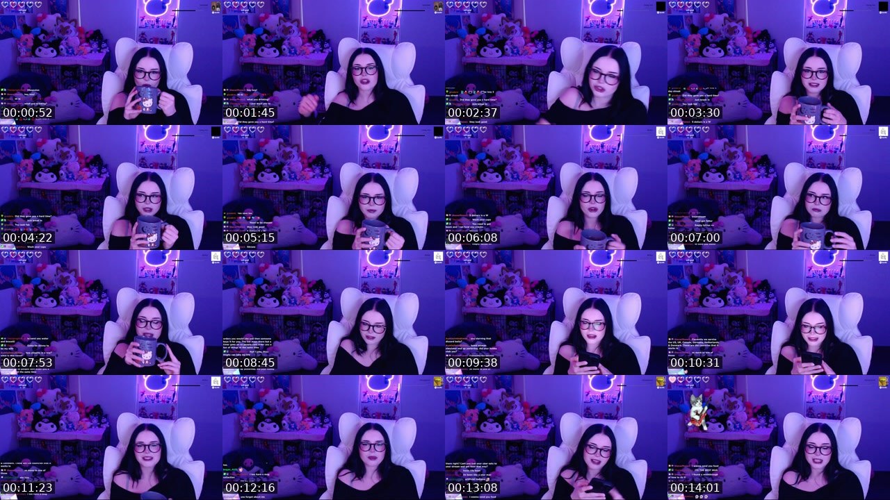 Contact-sheet preview of urg0rl's Twitch recording