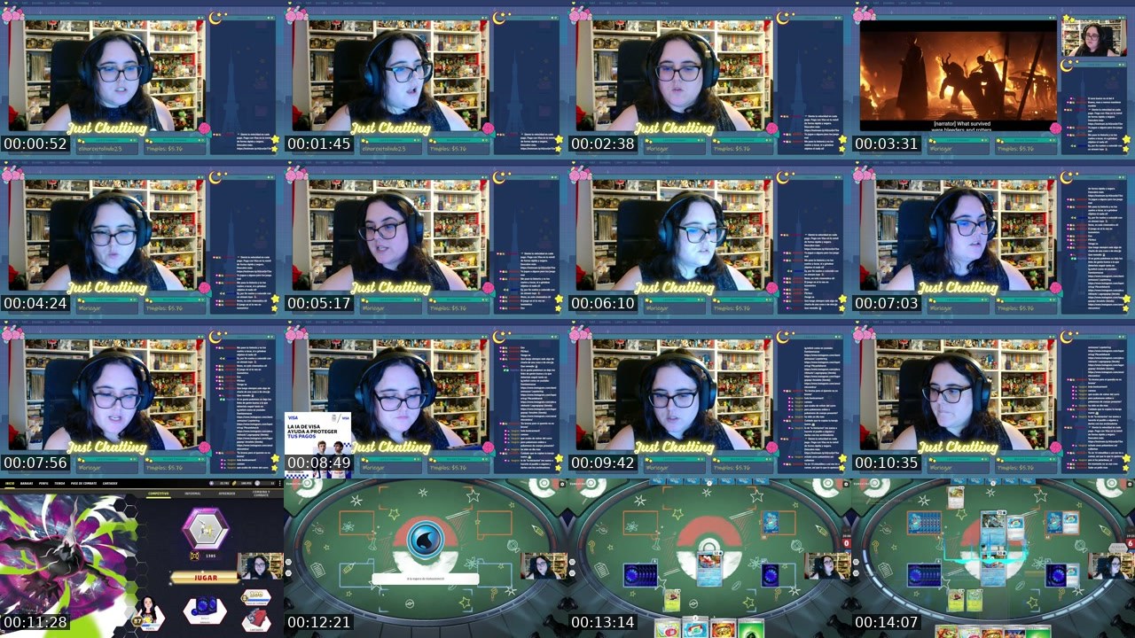 Contact-sheet preview of carmenpilar26's Twitch recording