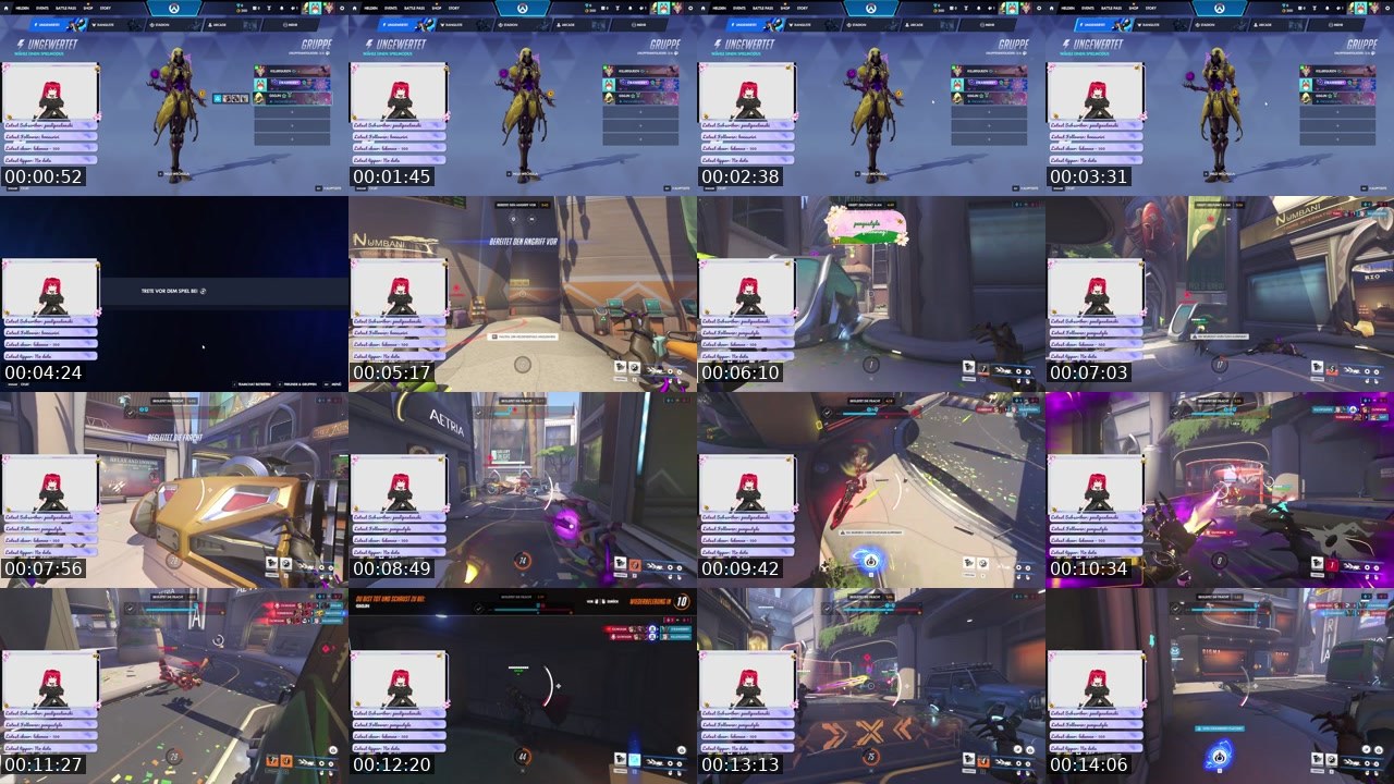 Contact-sheet preview of ahri_moon1's Twitch recording