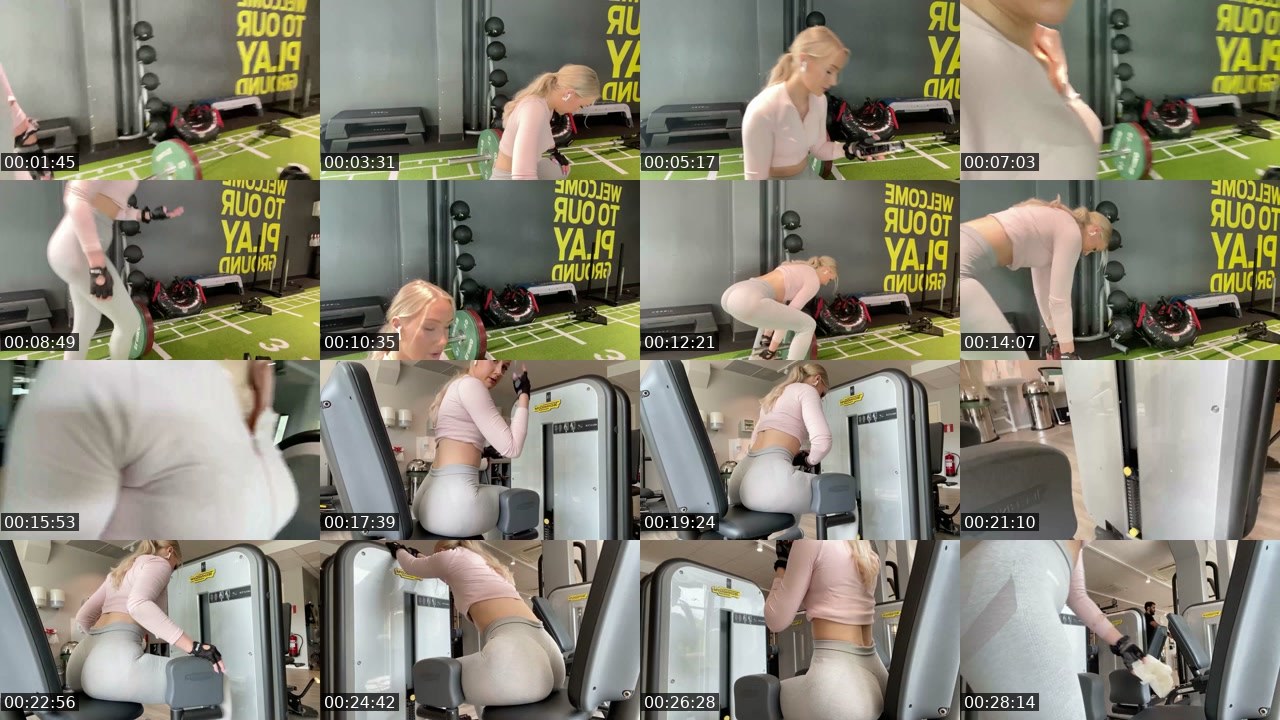 Contact-sheet preview of LinnyNova's Twitch recording