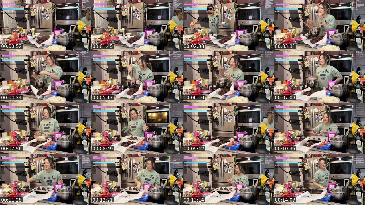 Contact-sheet preview of katie2tru's Twitch recording