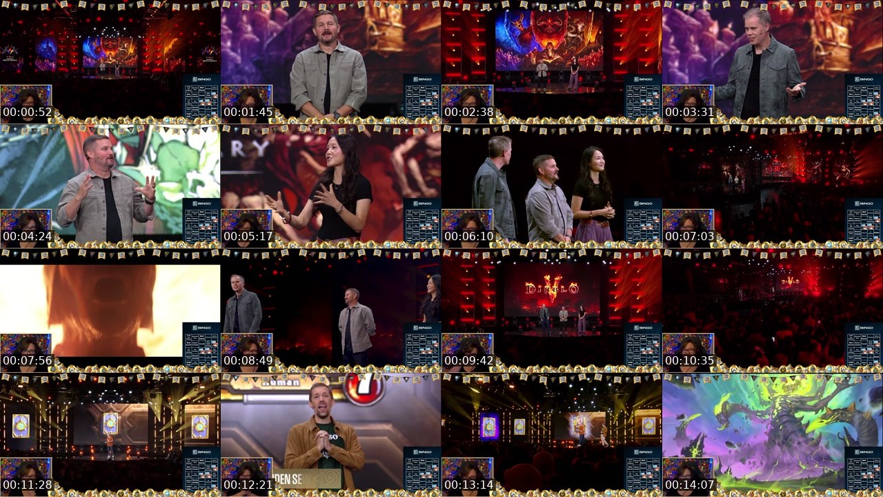 Contact-sheet preview of Bears_Adventures's Twitch recording