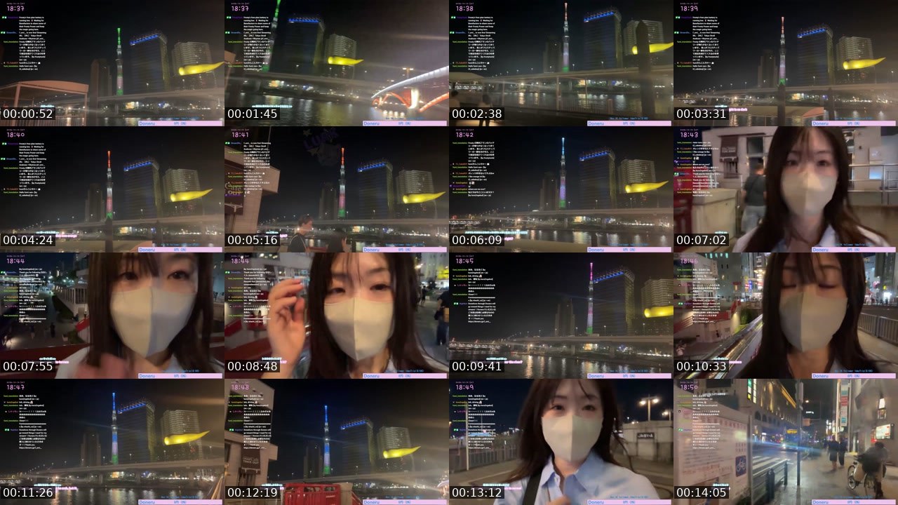 Contact-sheet preview of f_umi__'s Twitch recording