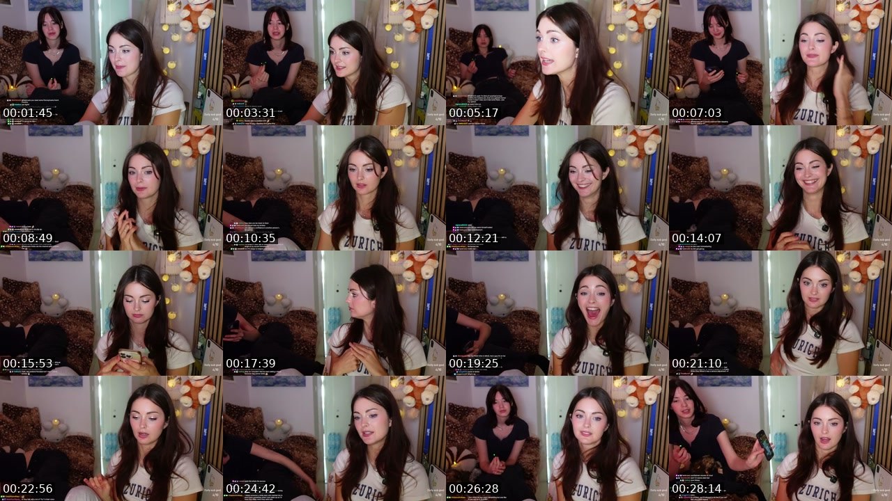 Contact-sheet preview of SoleaStella's Twitch recording