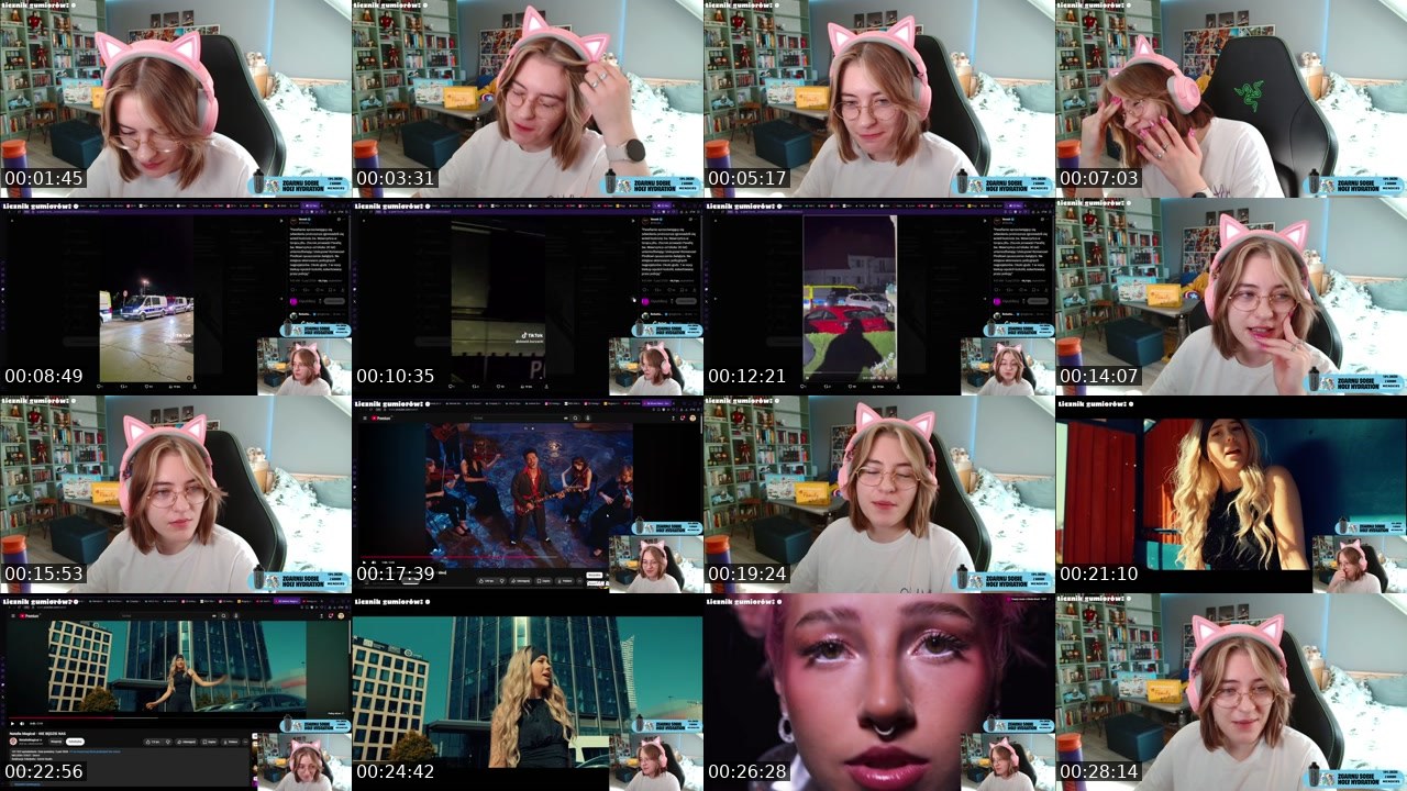 Contact-sheet preview of Menders_7's Twitch recording