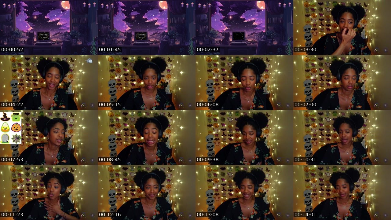 Contact-sheet preview of MartiniwOlives's Twitch recording