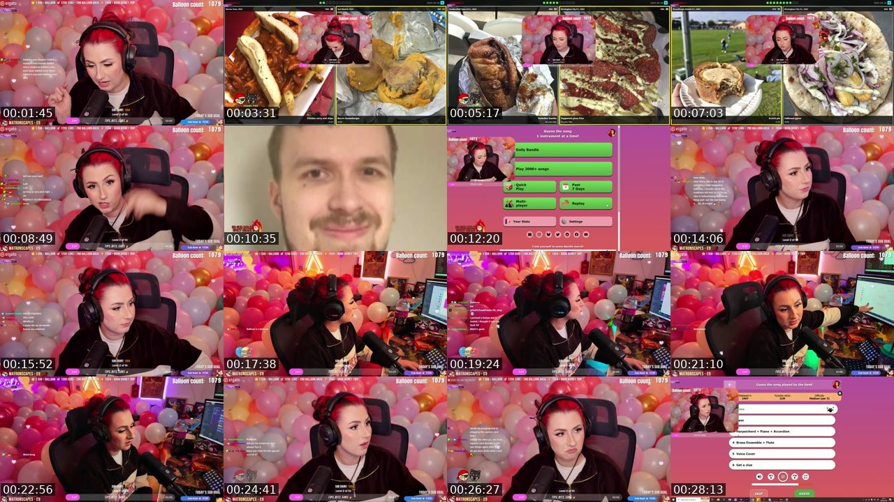 Contact-sheet preview of knightenator's Twitch recording