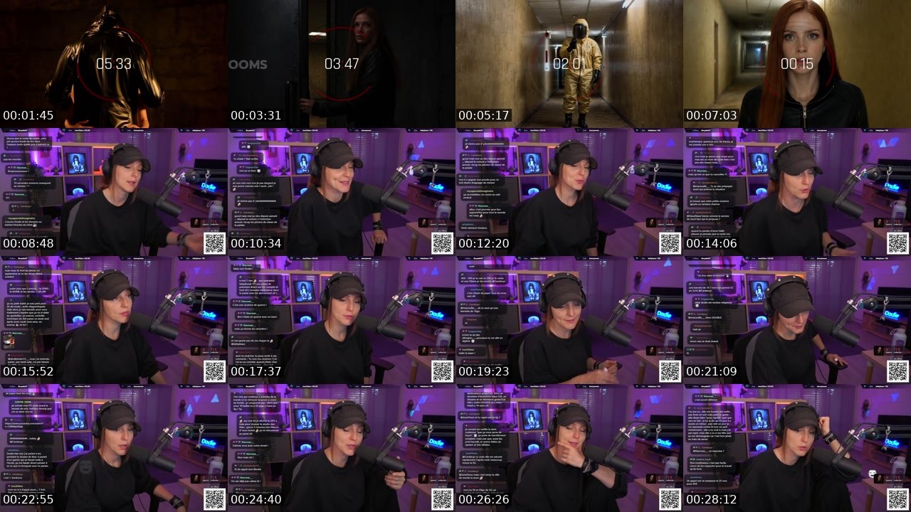Contact-sheet preview of Dodie___'s Twitch recording