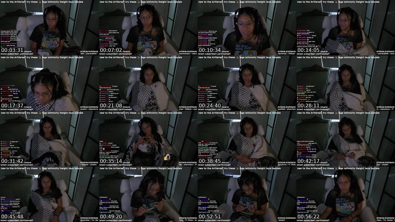 Contact-sheet preview of viramyalterego's Twitch recording