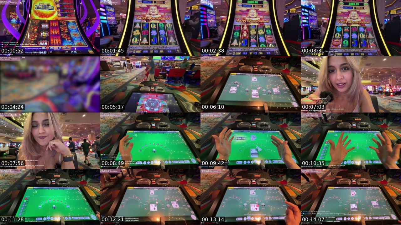 Contact-sheet preview of KiaraIRL's Twitch recording