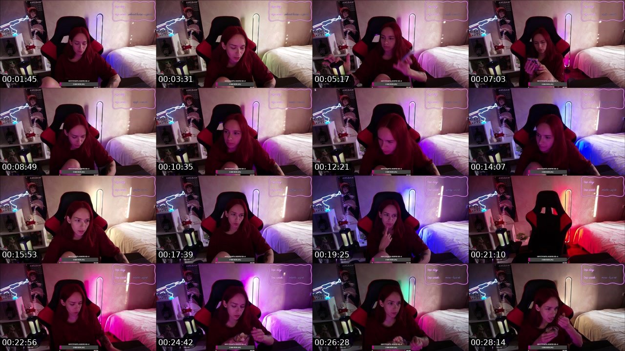 Contact-sheet preview of tancyvtrusikah's Twitch recording