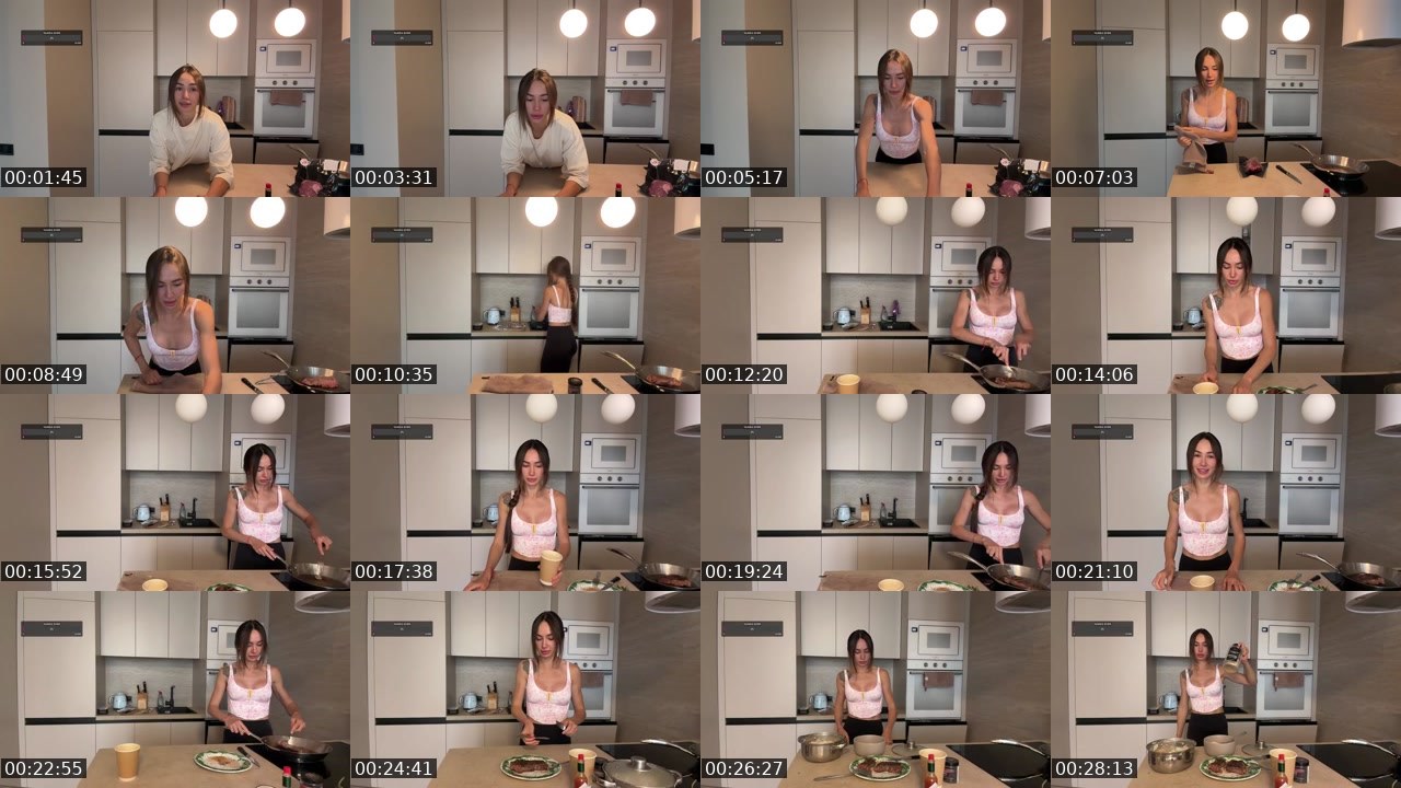 Contact-sheet preview of AlishaMalinova's Twitch recording