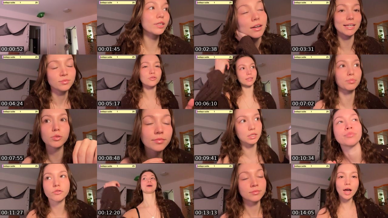 Contact-sheet preview of JFHailey's Twitch recording