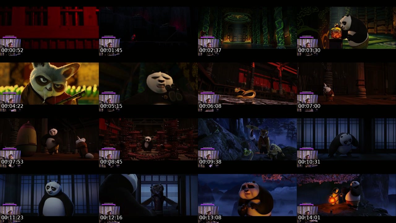 Contact-sheet preview of YA3VA's Twitch recording