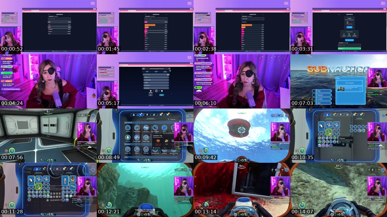 Contact-sheet preview of herokerrey's Twitch recording