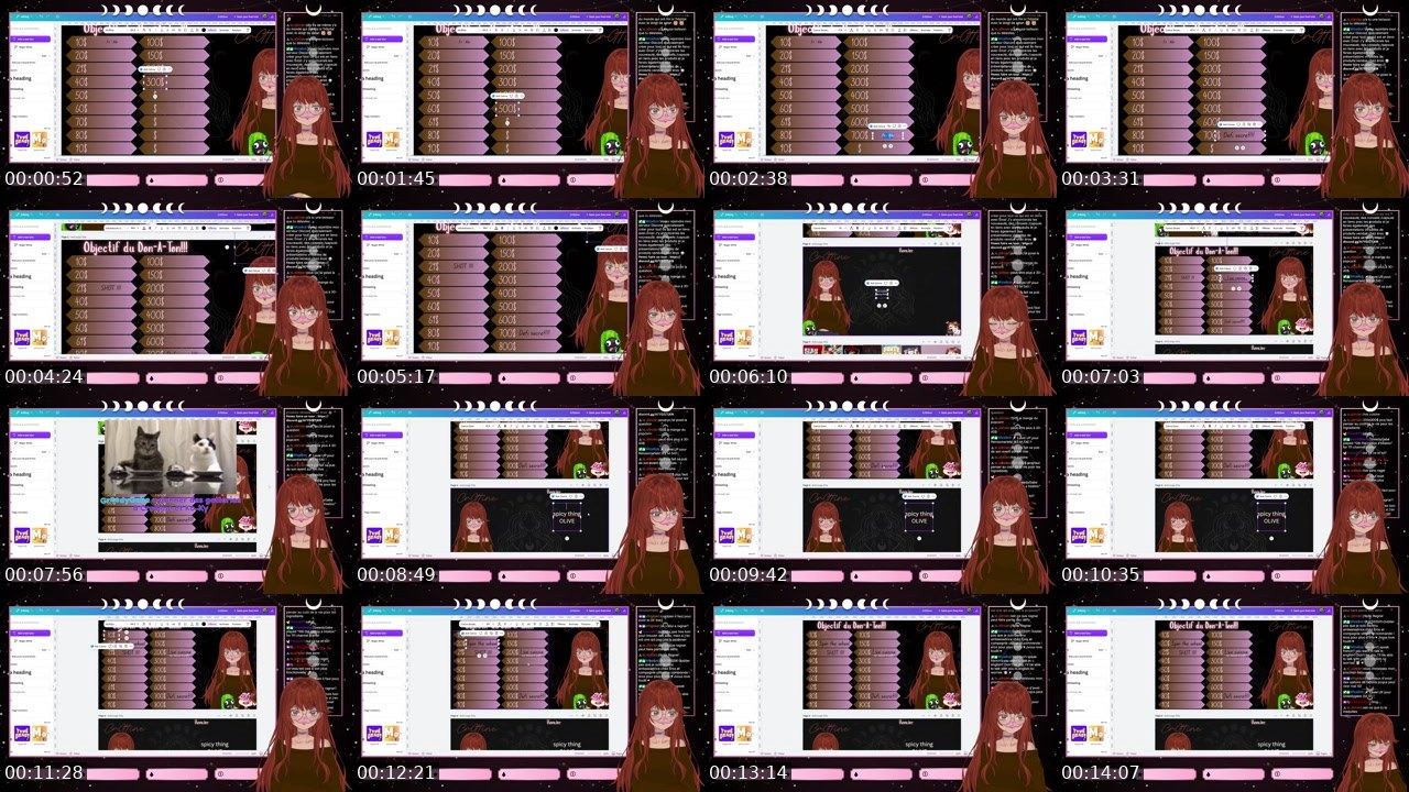 Contact-sheet preview of Cr0ttine's Twitch recording