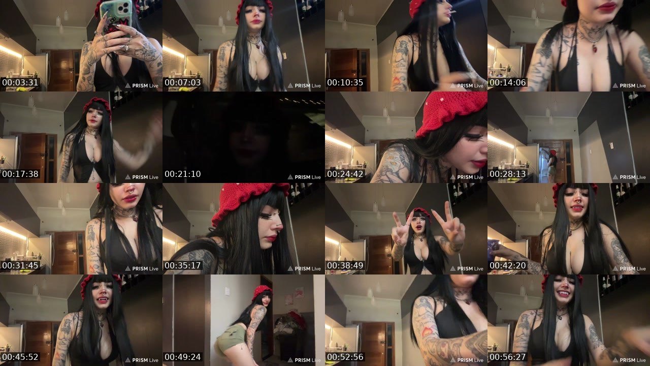 Contact-sheet preview of yasmimcattoficial's Twitch recording