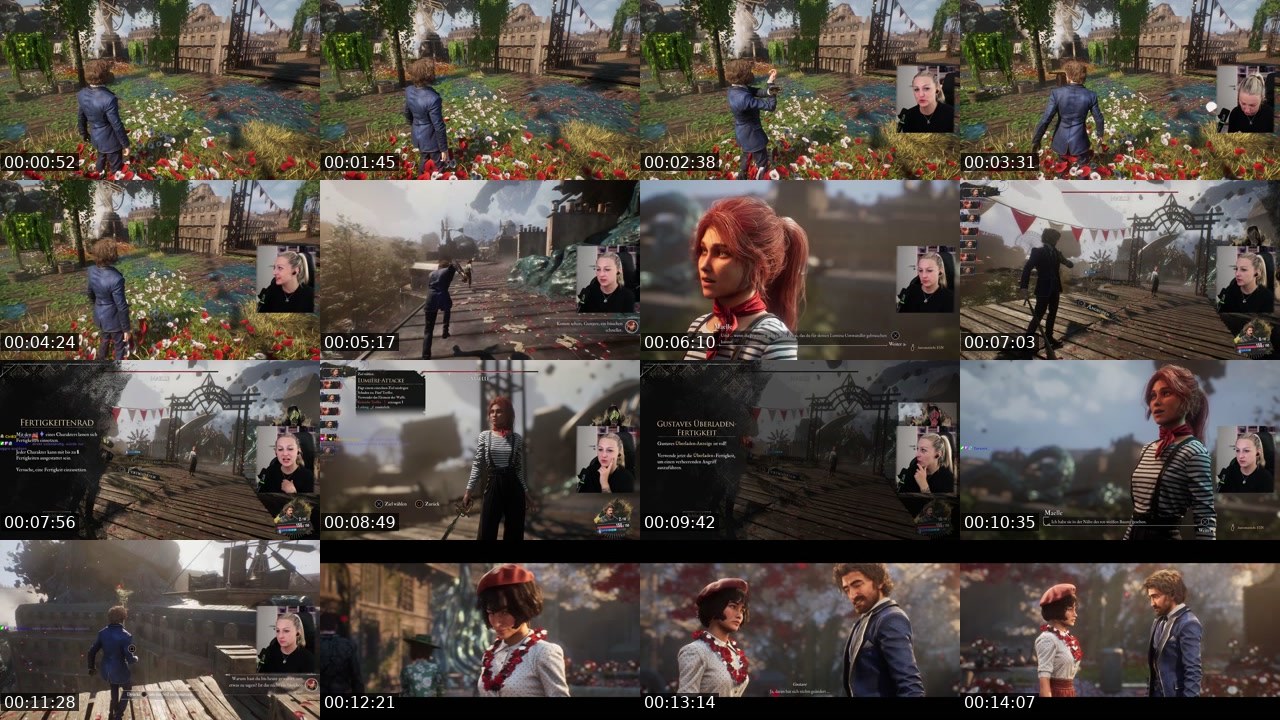 Contact-sheet preview of CamiKatzeKaja's Twitch recording