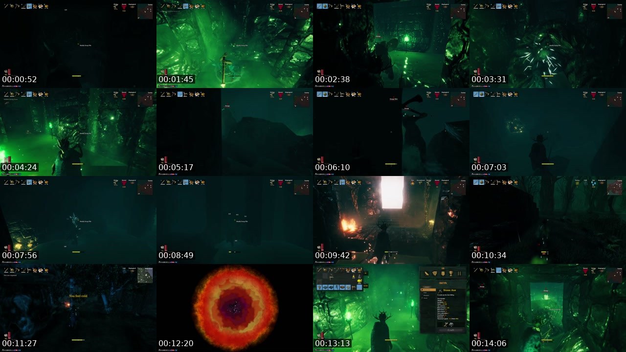 Contact-sheet preview of Anabriella's Twitch recording