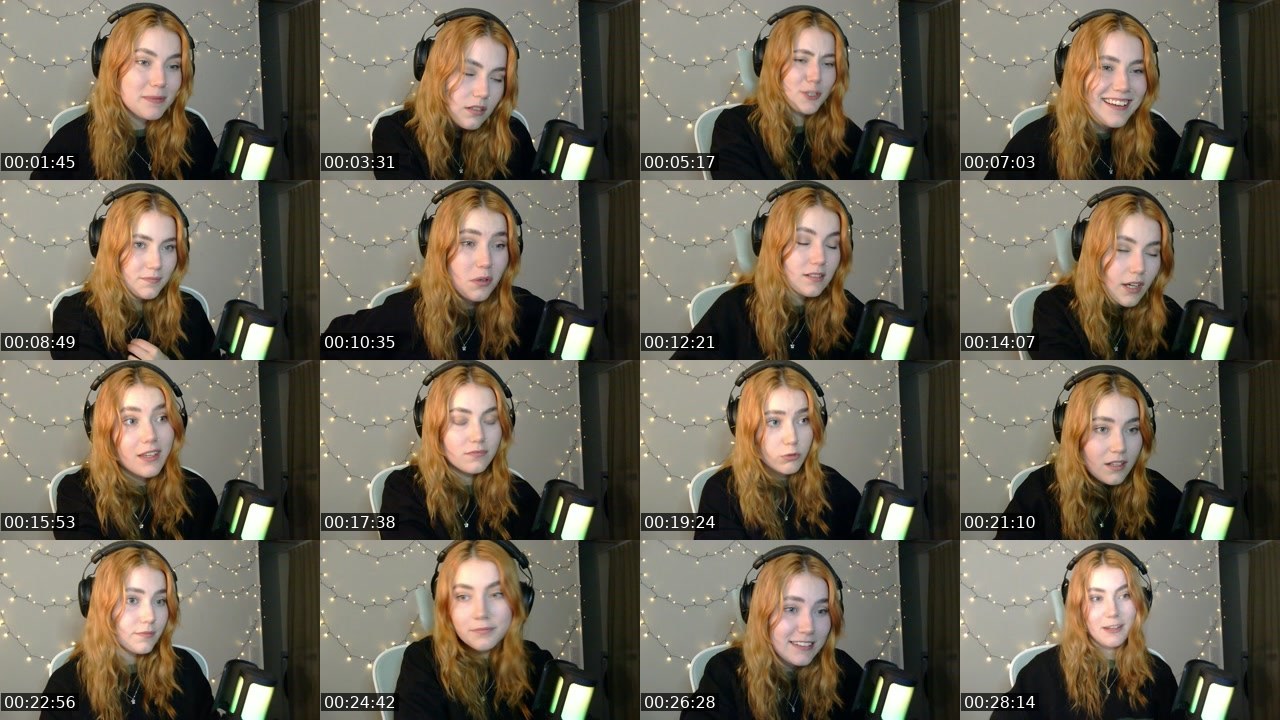 Contact-sheet preview of atypicaLia's Twitch recording