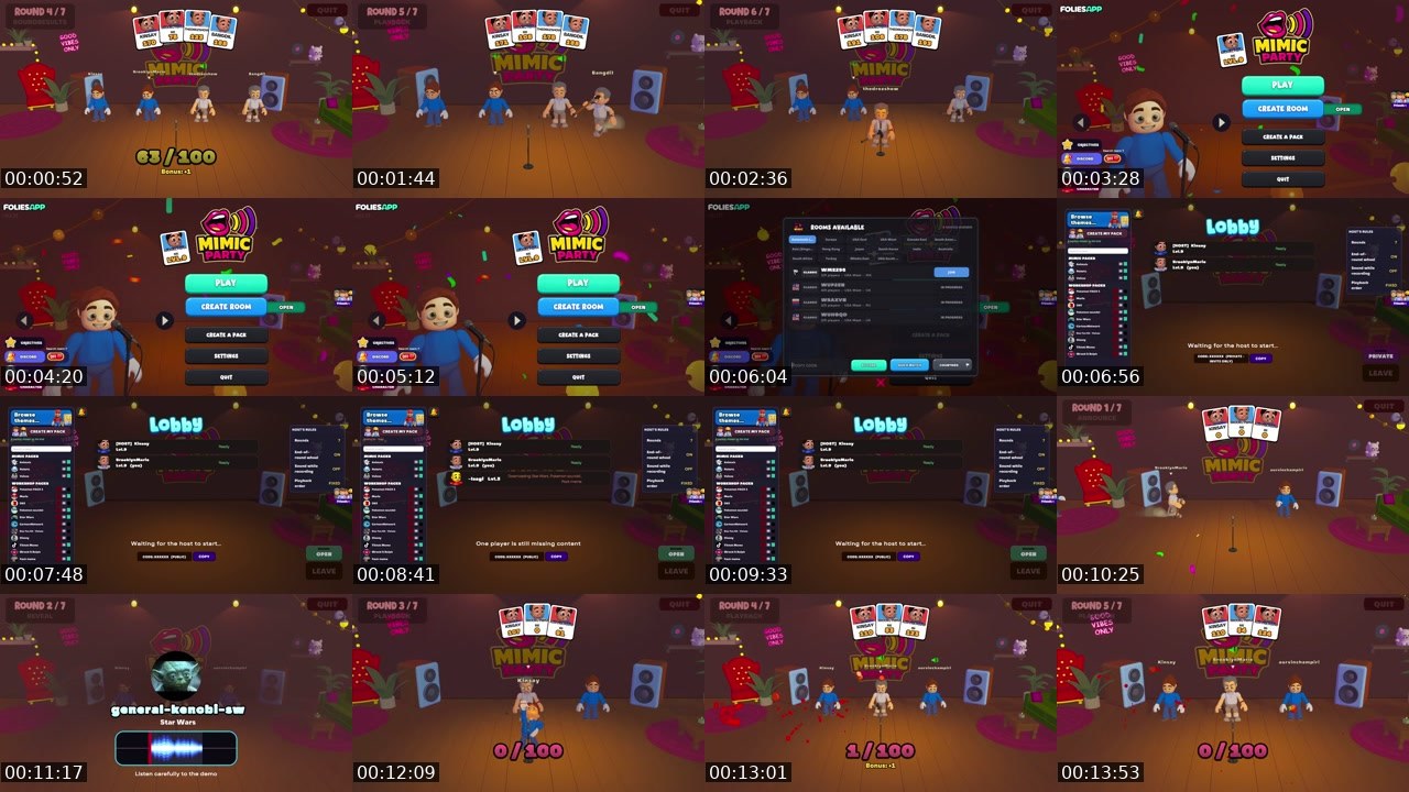 Contact-sheet preview of BrooklynMarie87's Twitch recording
