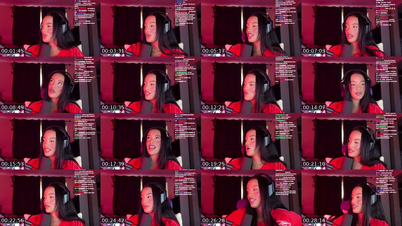Contact-sheet preview of GoodGyalWynter's Twitch recording