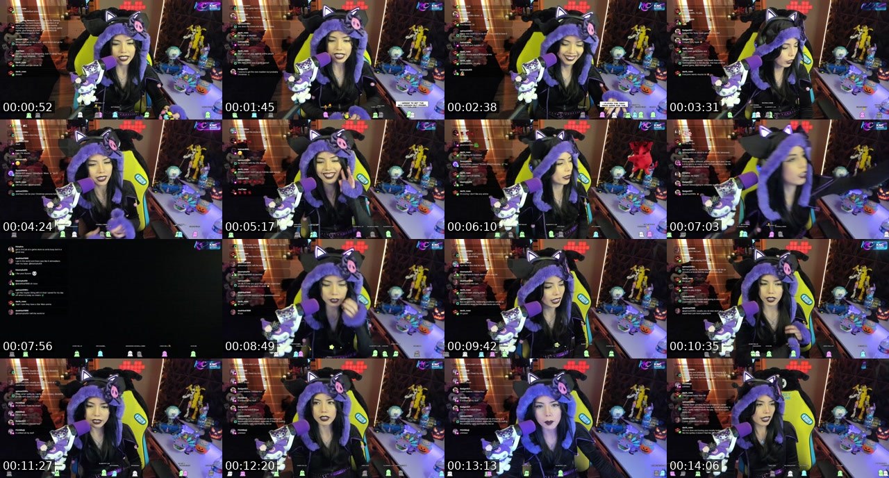 Contact-sheet preview of JosClaps's Twitch recording