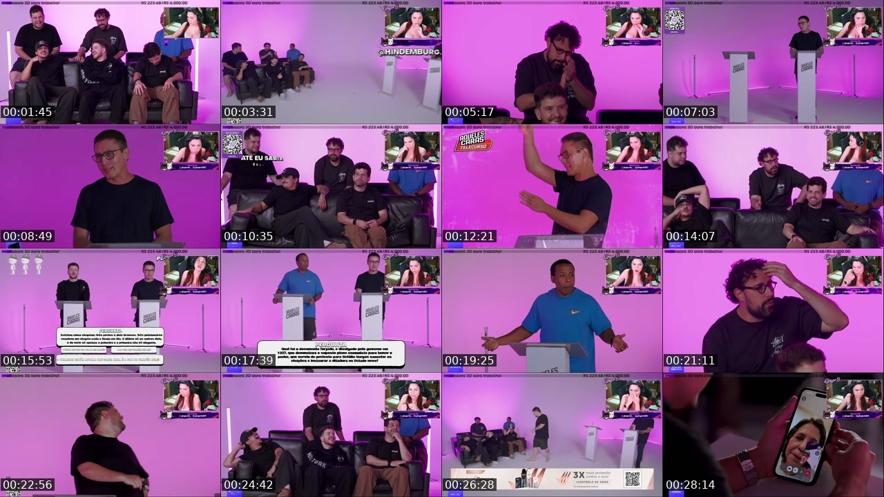 Contact-sheet preview of GingerB_'s Twitch recording
