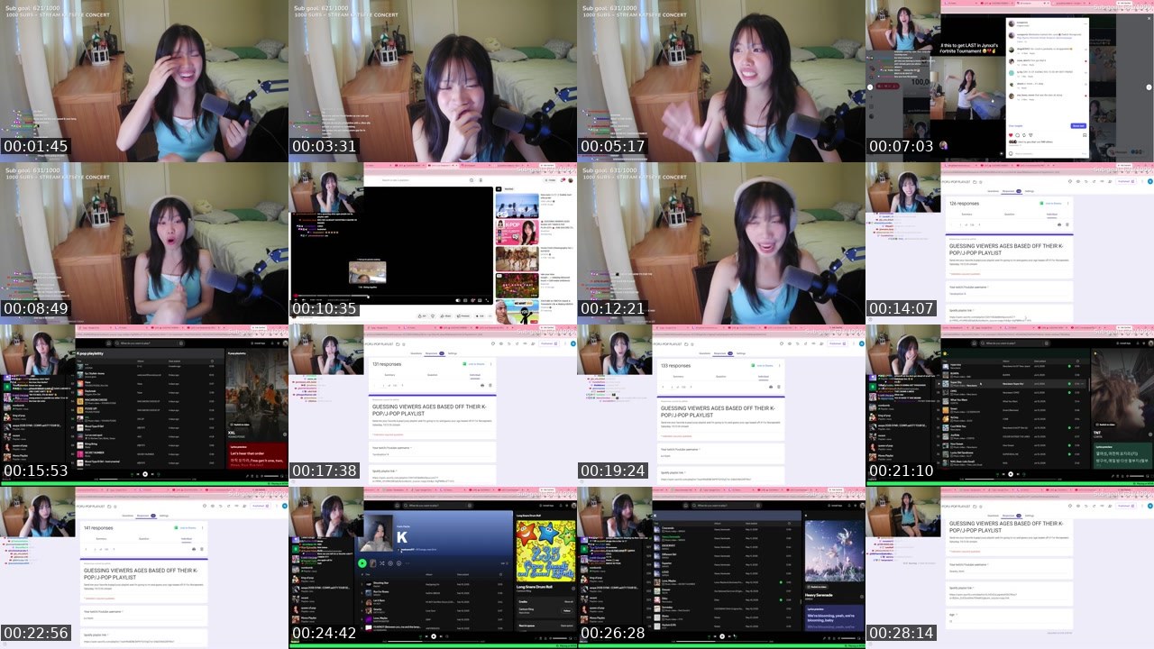 Contact-sheet preview of NovaPovie's Twitch recording