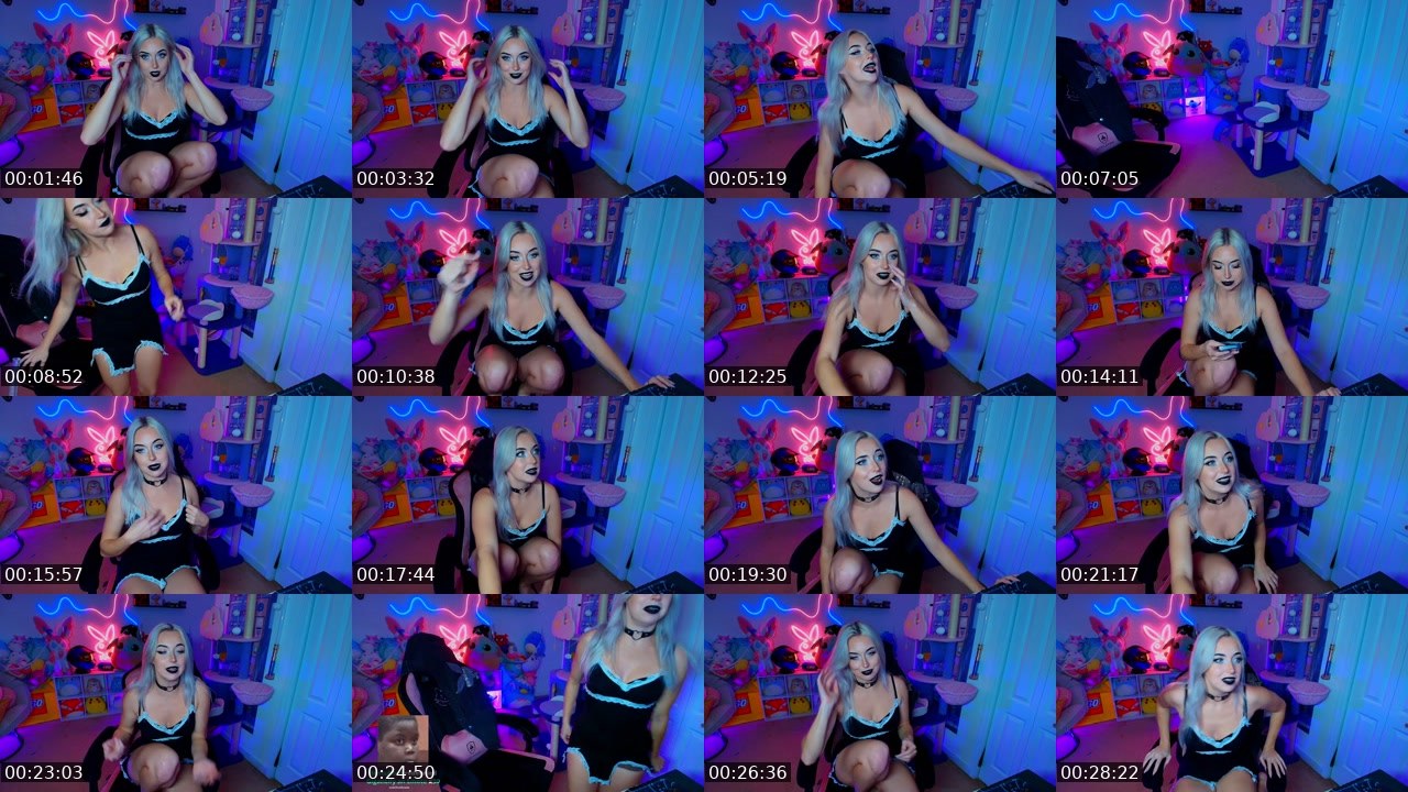Contact-sheet preview of Awk0Hanny's Twitch recording