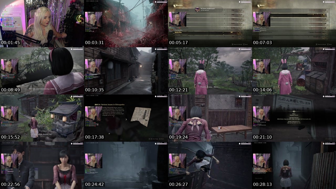Contact-sheet preview of linalublinka's Twitch recording