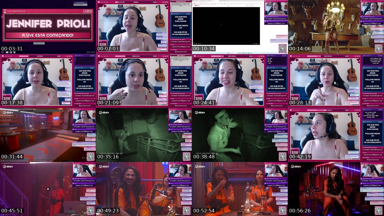 Contact-sheet preview of jennyprioli's Twitch recording