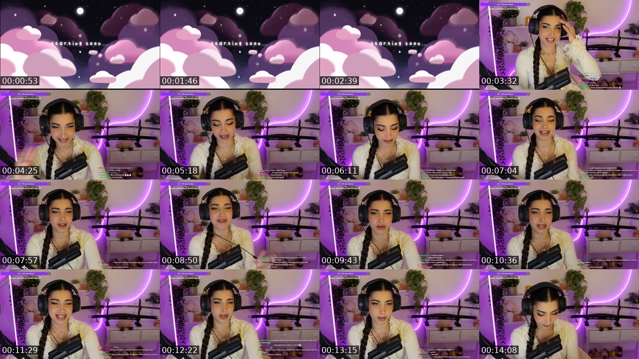 Contact-sheet preview of Naschiitaschii's Twitch recording