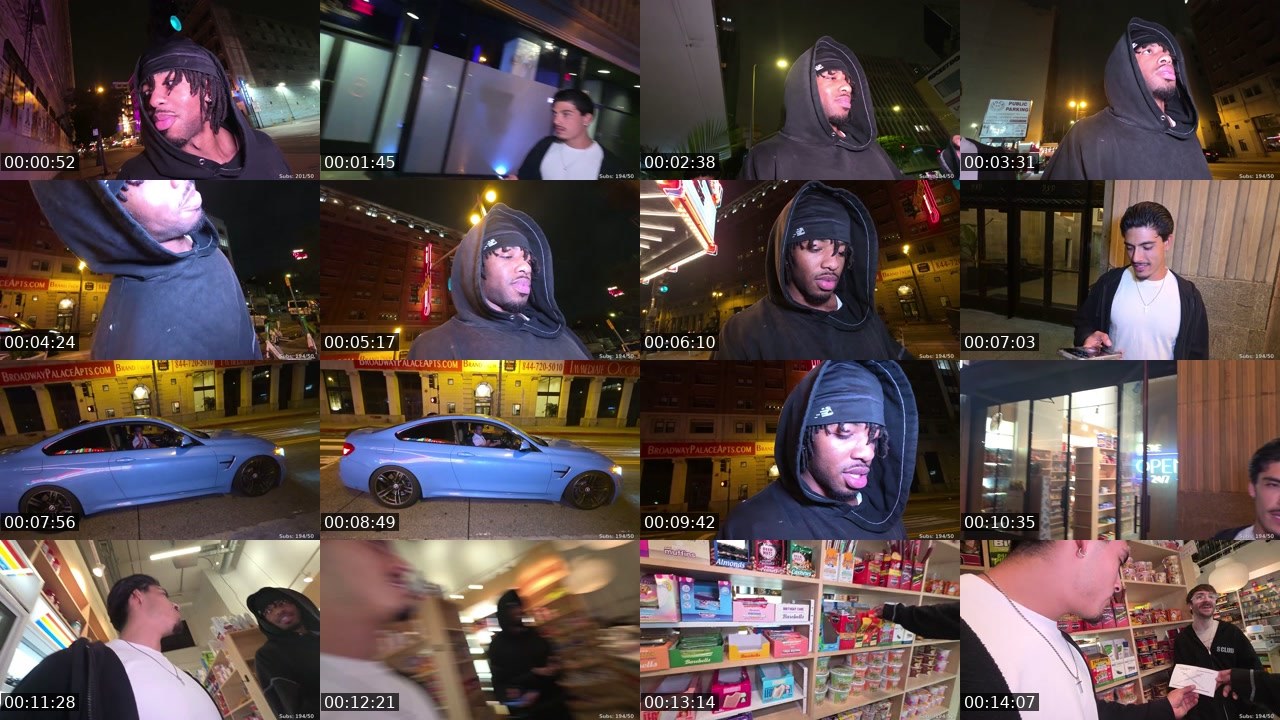 Contact-sheet preview of drxidz's Twitch recording