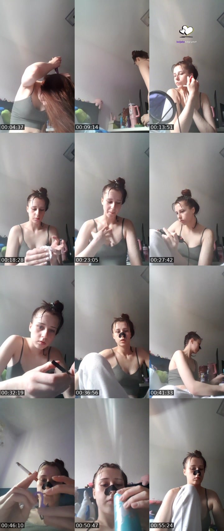 Contact-sheet preview of julie_aka_jesus's Twitch recording
