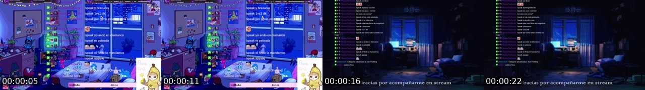 Contact-sheet preview of ChaarQueen's Twitch recording