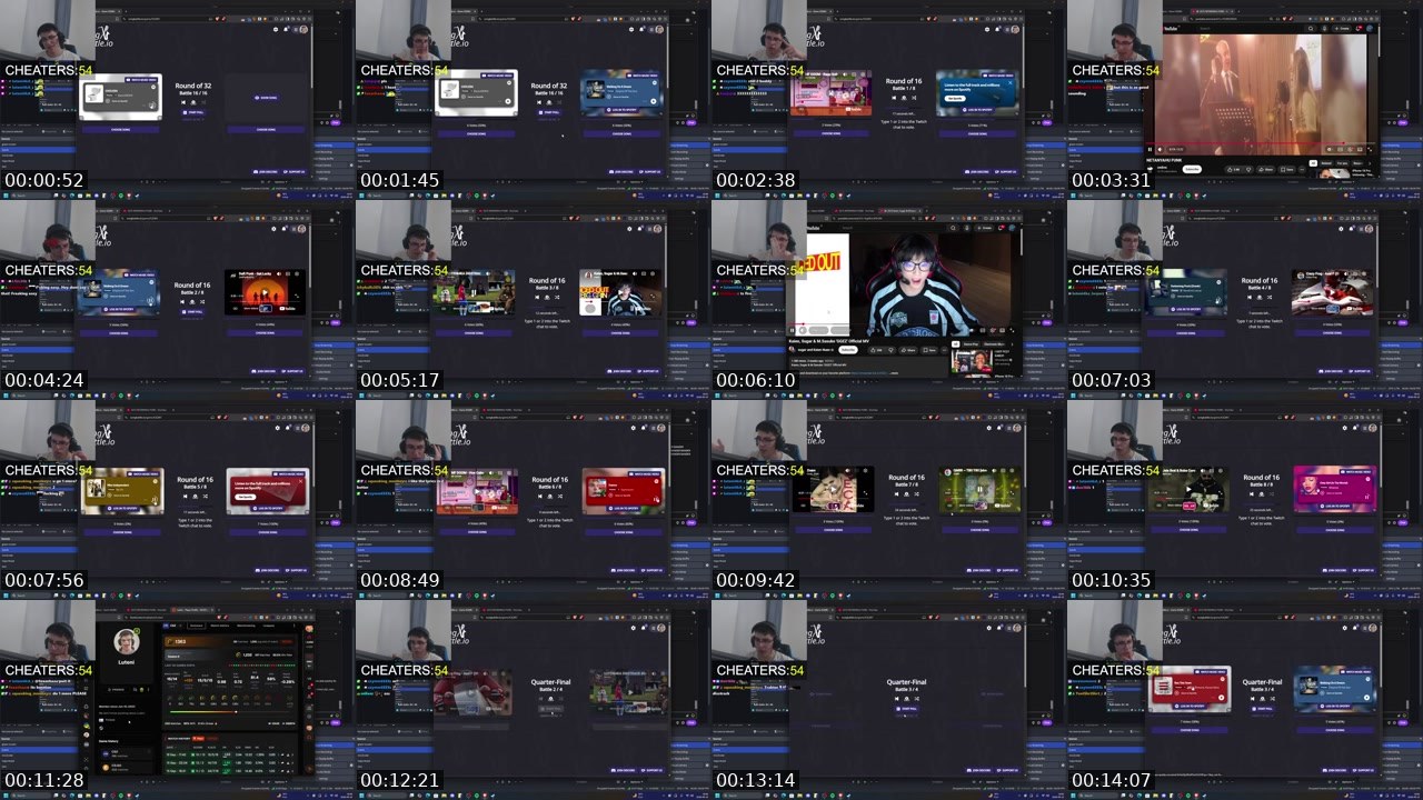 Contact-sheet preview of ItzMellonCS's Twitch recording