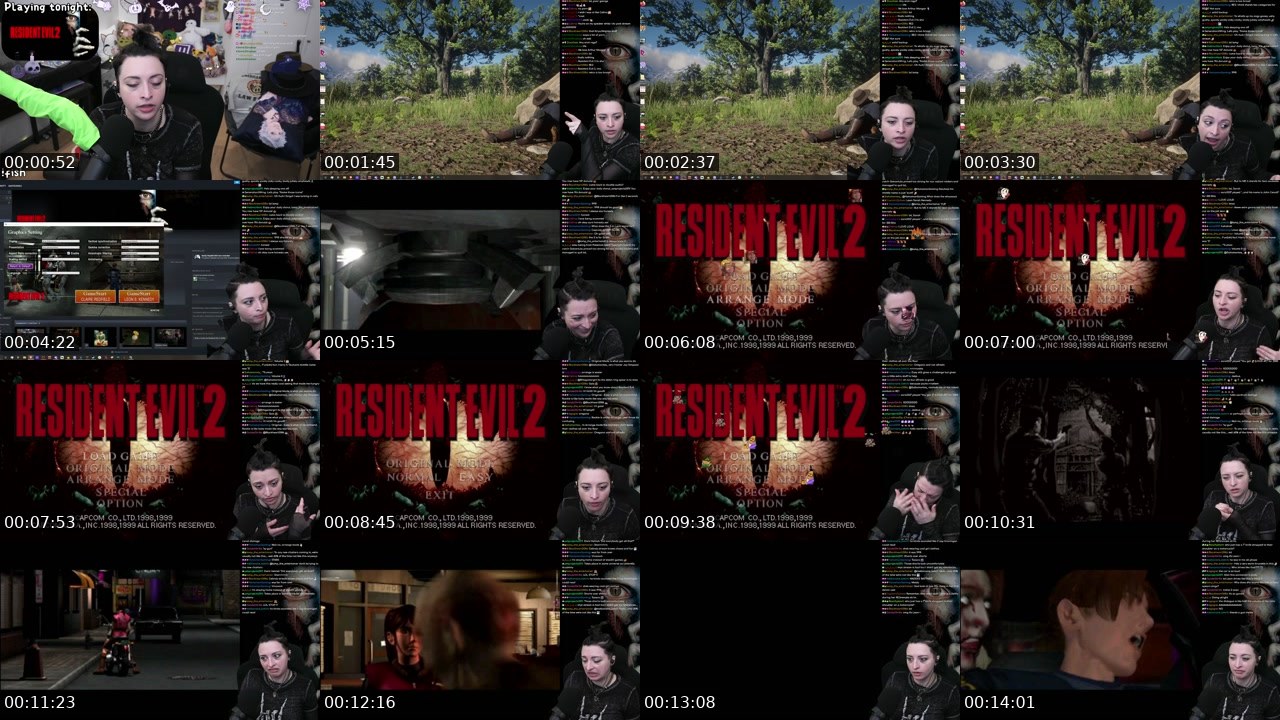 Contact-sheet preview of amysumisu's Twitch recording