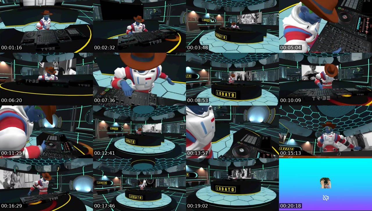 Contact-sheet preview of neonfunkinrussell's Twitch recording