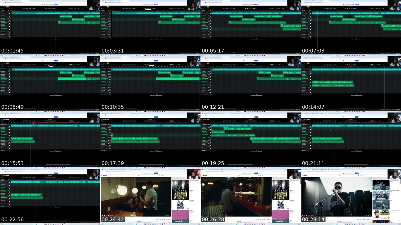 Contact-sheet preview of prettyboicartii's Twitch recording