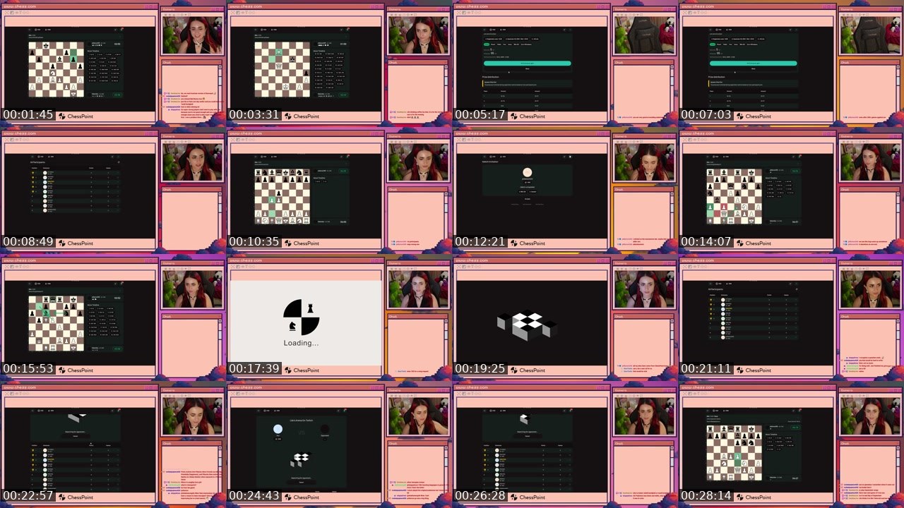 Contact-sheet preview of lilekoridze's Twitch recording
