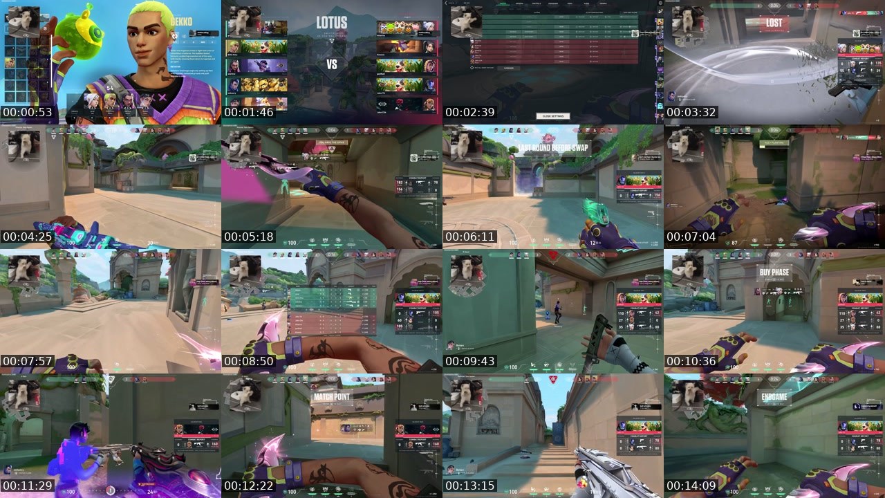 Contact-sheet preview of AskinAriana's Twitch recording