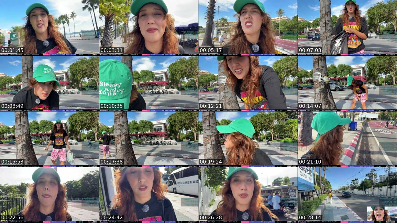 Contact-sheet preview of justketh's Twitch recording