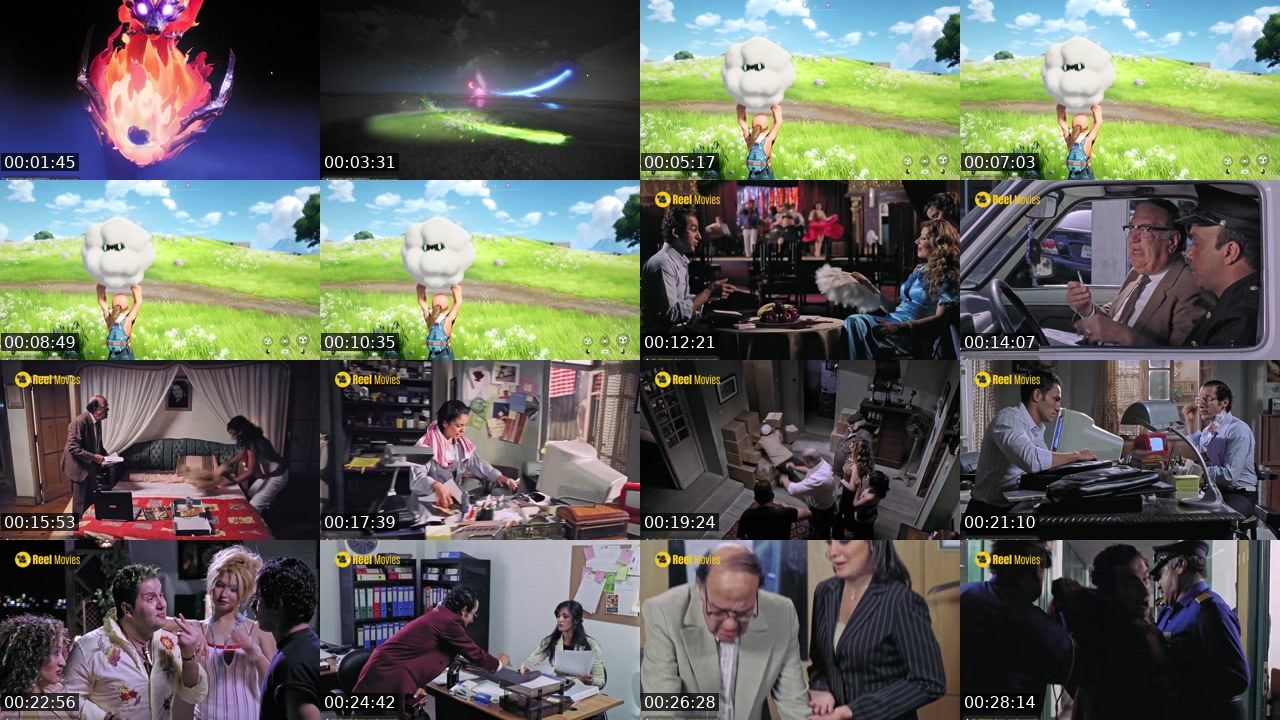 Contact-sheet preview of هايا's Twitch recording